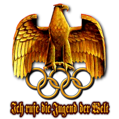 Reich Adler Olympic Rings - Berlin Olympics